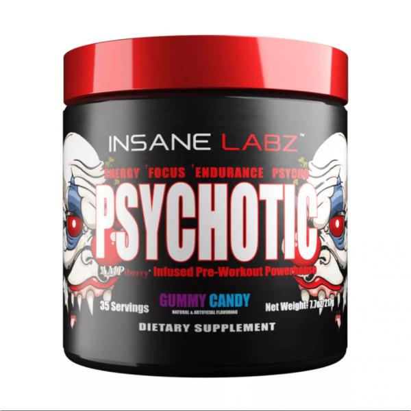 Предтренировочный комплекс Insane Labz Psychotic, 35 порций