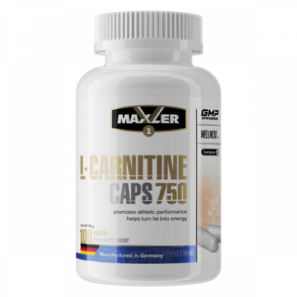 Л-Карнитин Maxler L-Carnitine 750 мг 100 капсул