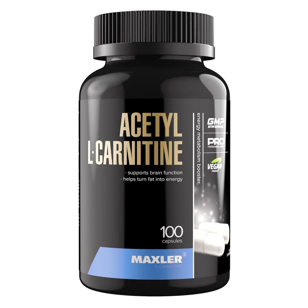 Maxler Acetyl L-Carnitine 100 капсул