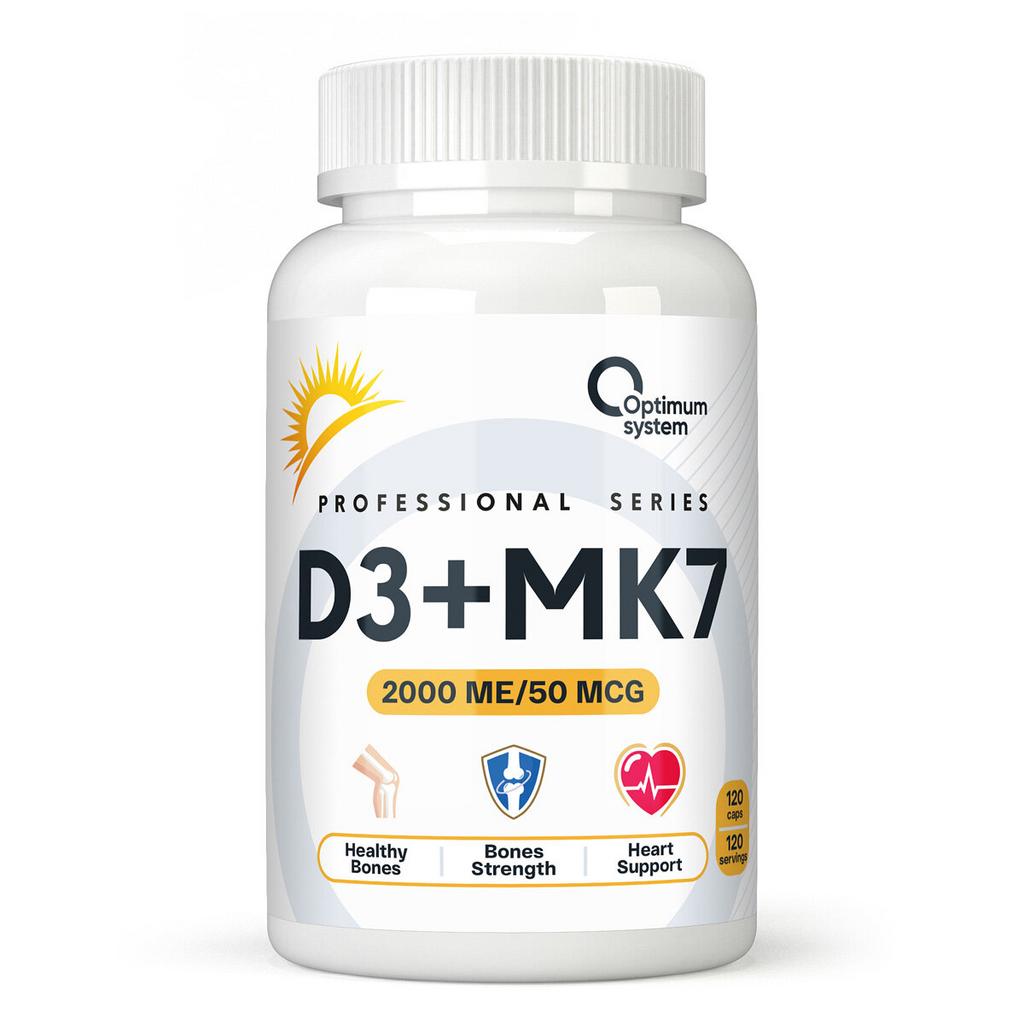 Витамины Optimum System D3 + МК7 120 caps