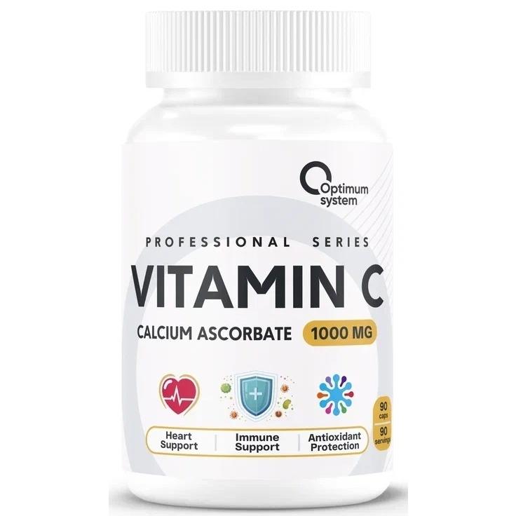 Optimum System Vitamin C 1000, 90 капс.