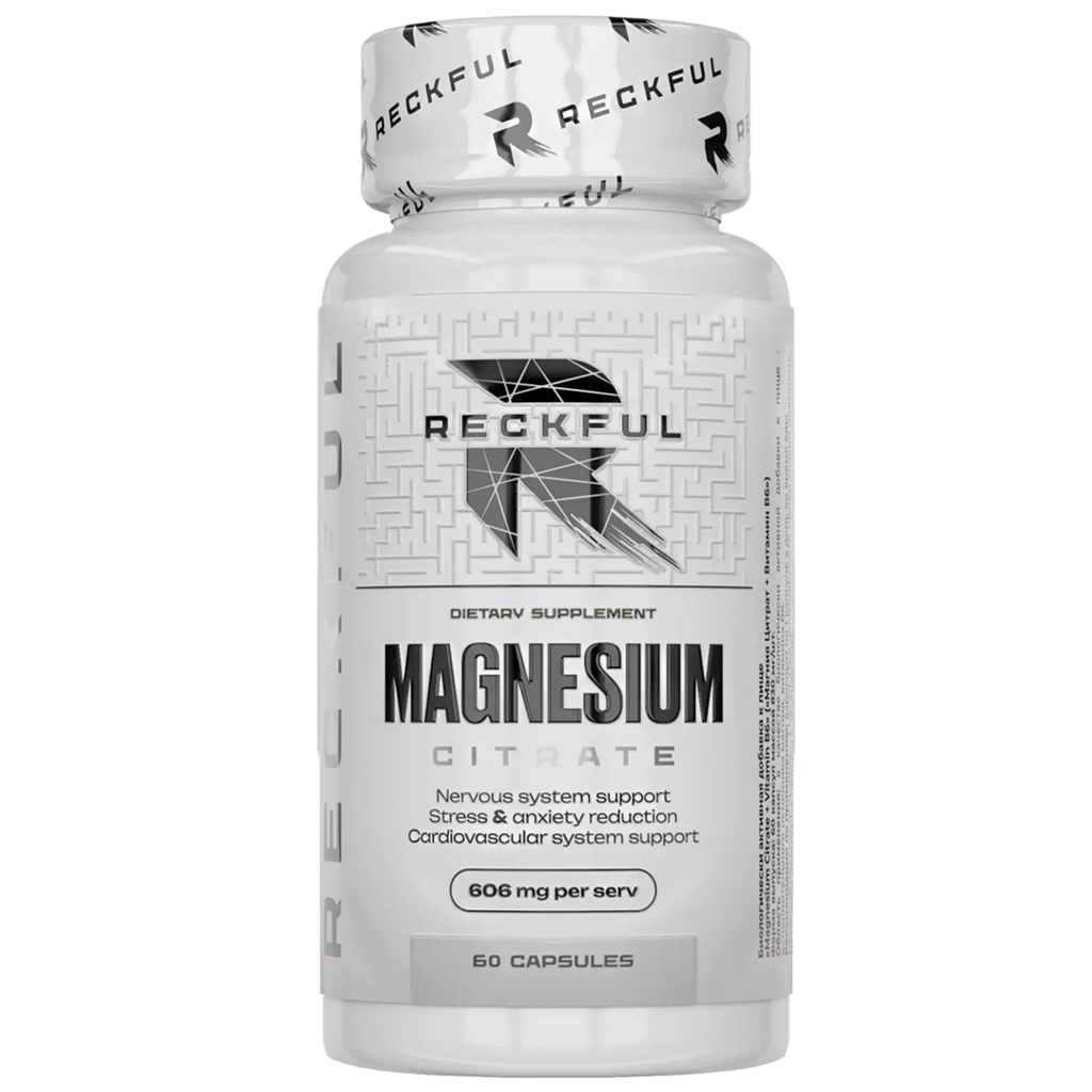 Reckful Magnesium Glycinate 60 капсул