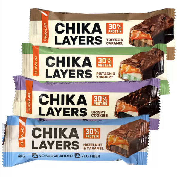 Протеиновый батончик Chikalab Chika Layers Bar 60g