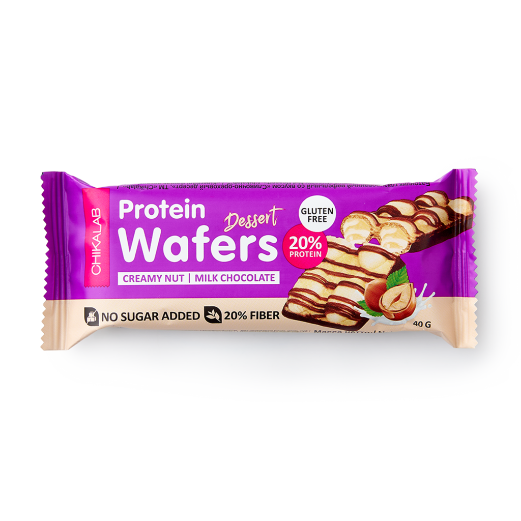 Протеиновые вафли Chikalab Protein Wafers 40g