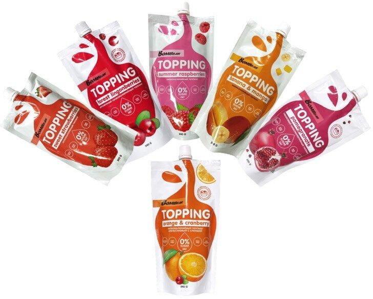 Bombbar Низкокалорийный топпинг без сахара 240г