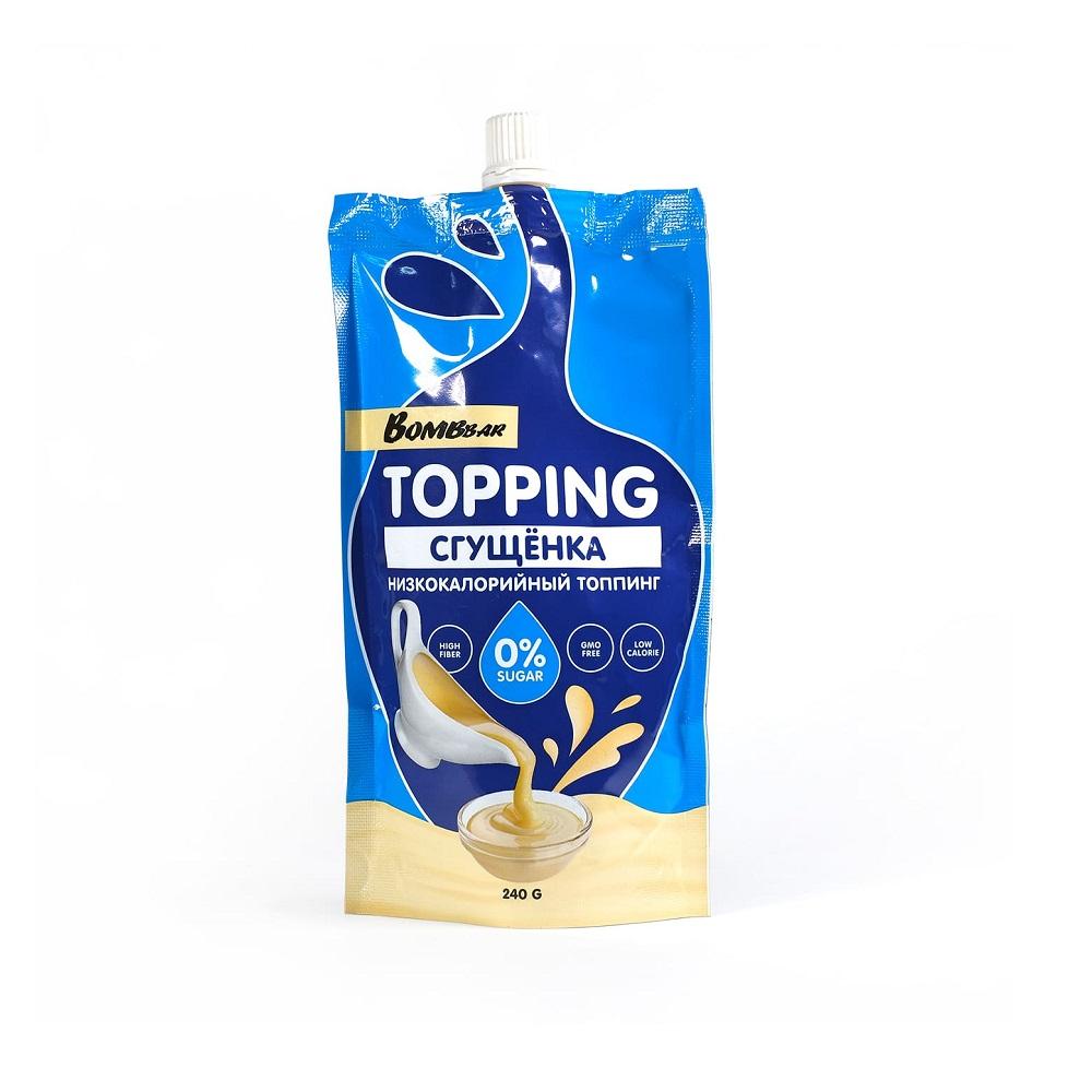 Топпинг Bombbar, без сахара, сгущёнка  240 г