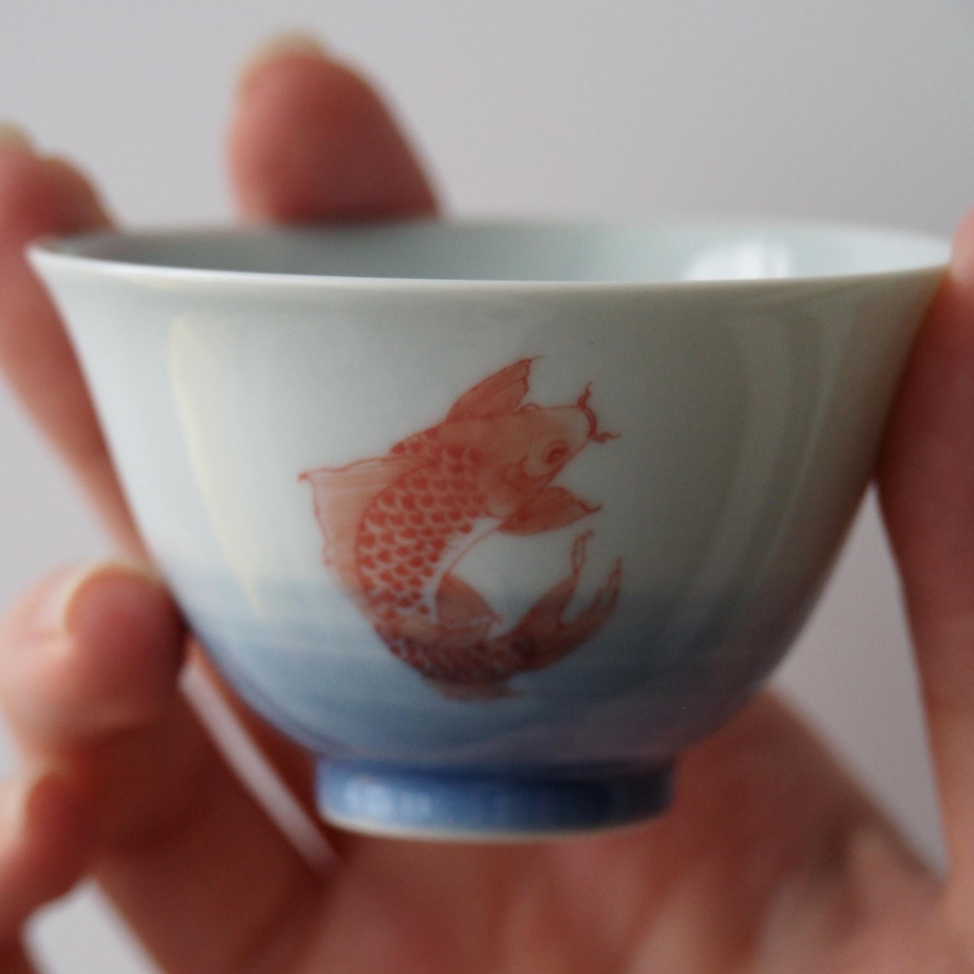 Пиала с карпом