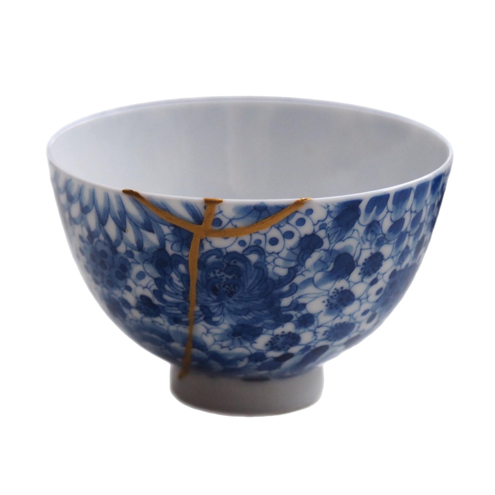 Пиала с кинцуги