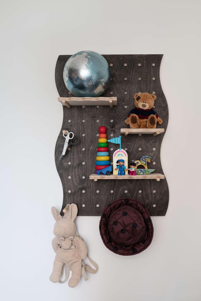 Пегборд Волна Black