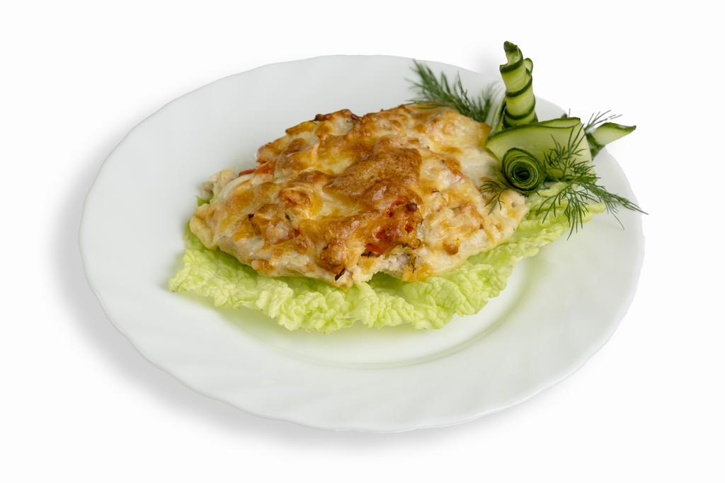 Куриная отбивная с помидором 100 гр.