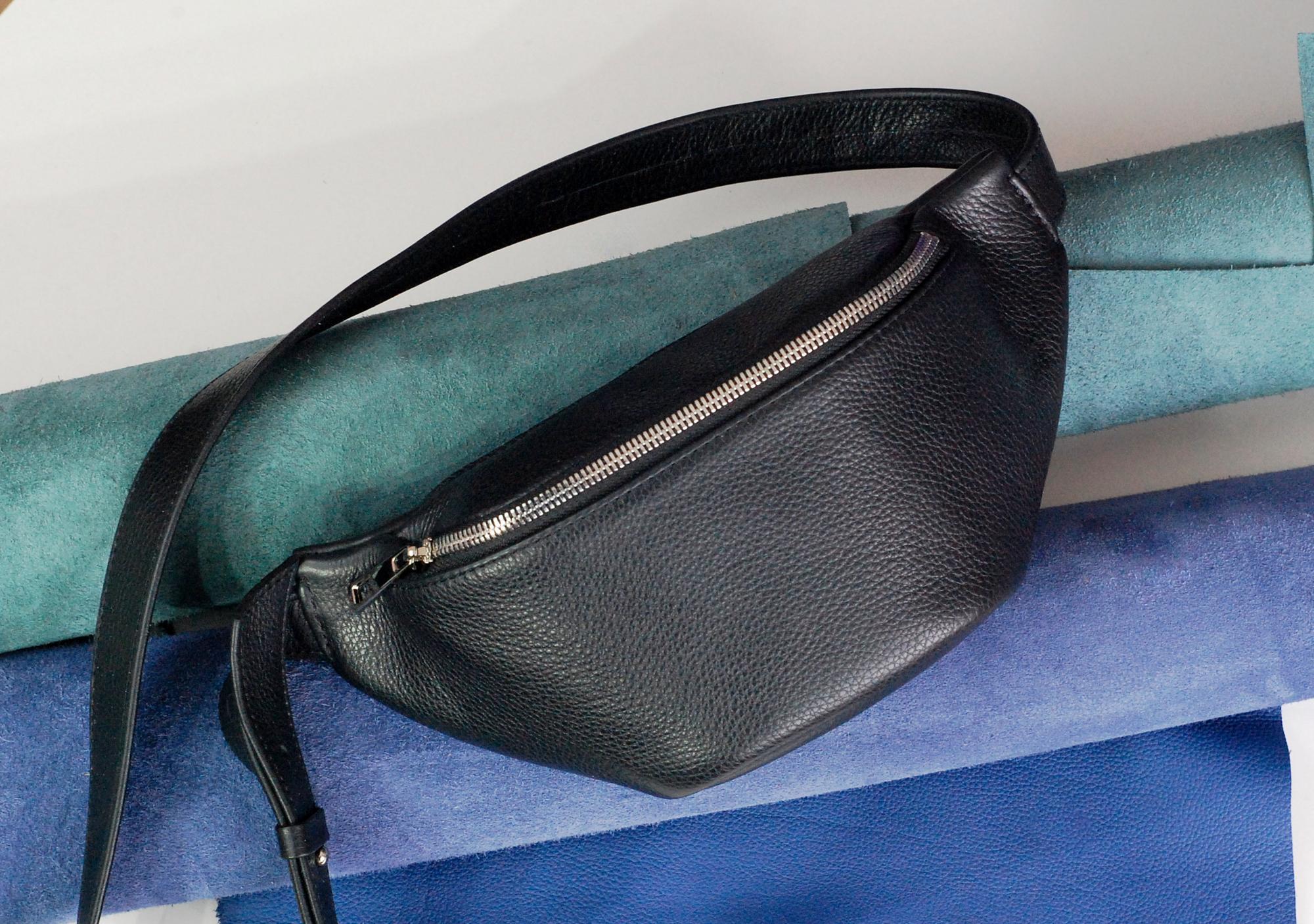 Мужская сумка бананка