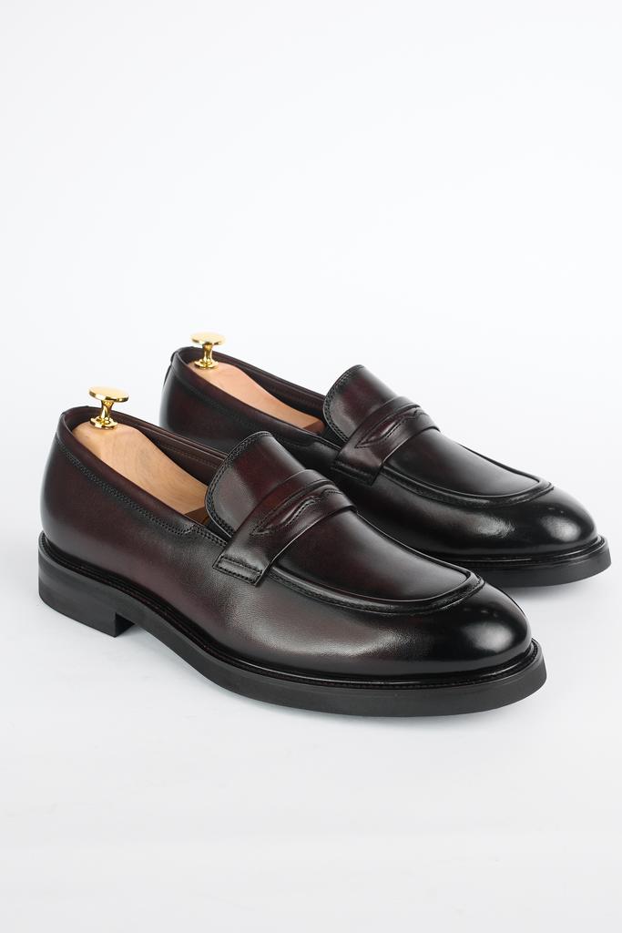 Лоферы из 100% натуральной телячьей кожи