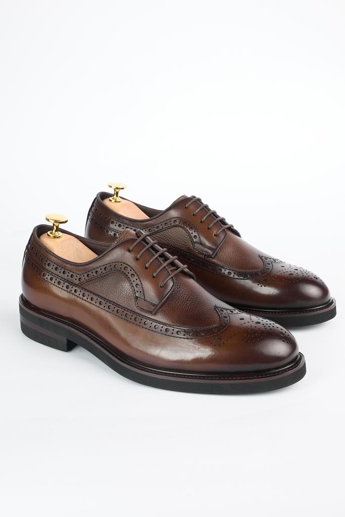 Мужские туфли из 100% натуральной телячьей кожи