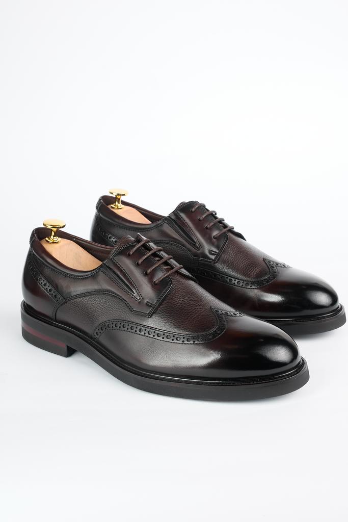 Мужские туфли из 100% натуральной телячьей кожи