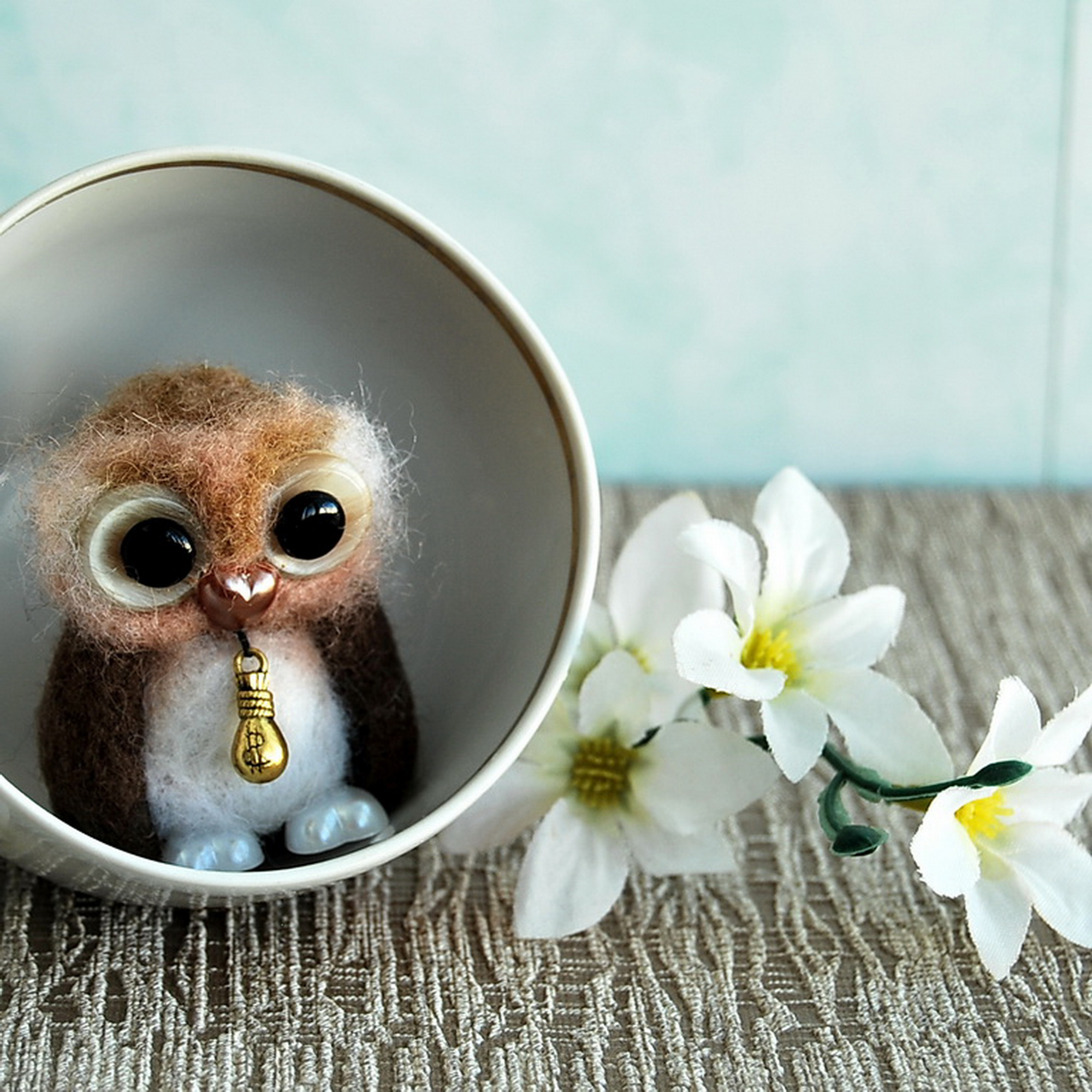 TINY WOOLEN OWLET