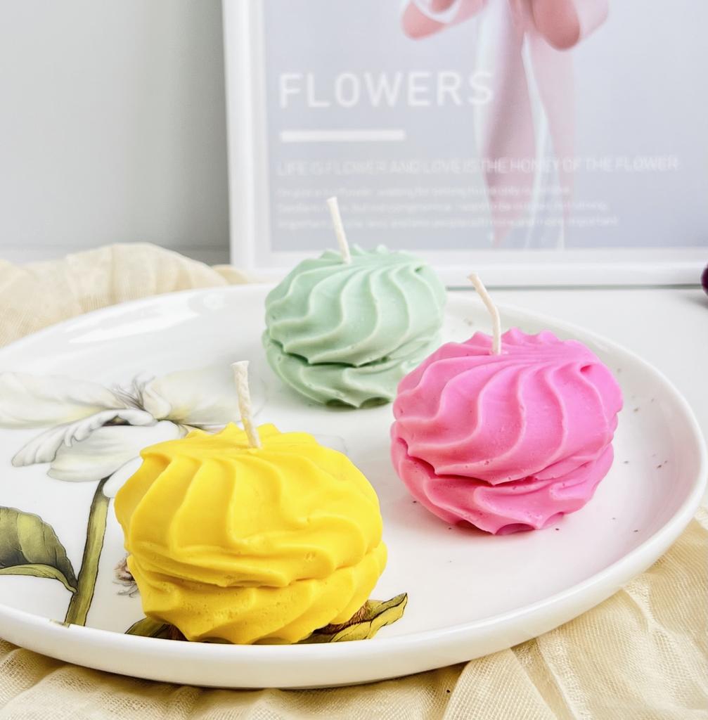 Свечи Зефир набор 3 шт