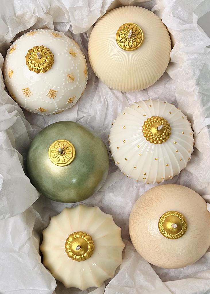 Набор Свечей Ретро Шары 6 штук