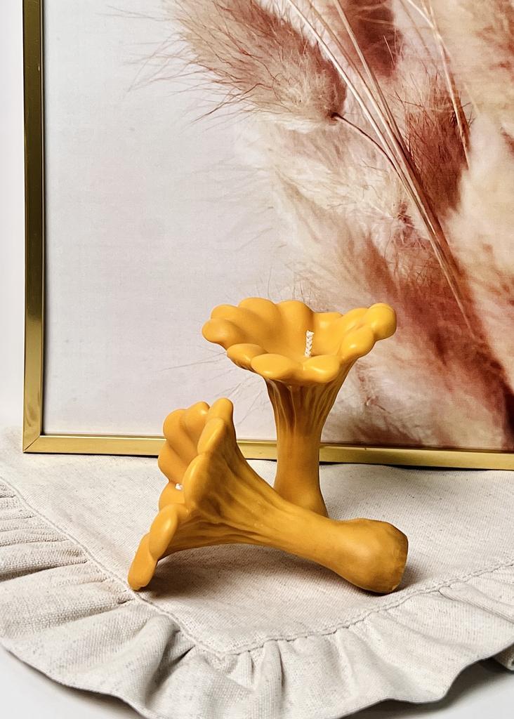 Свечи Грибы Лисички (2 шт) набор