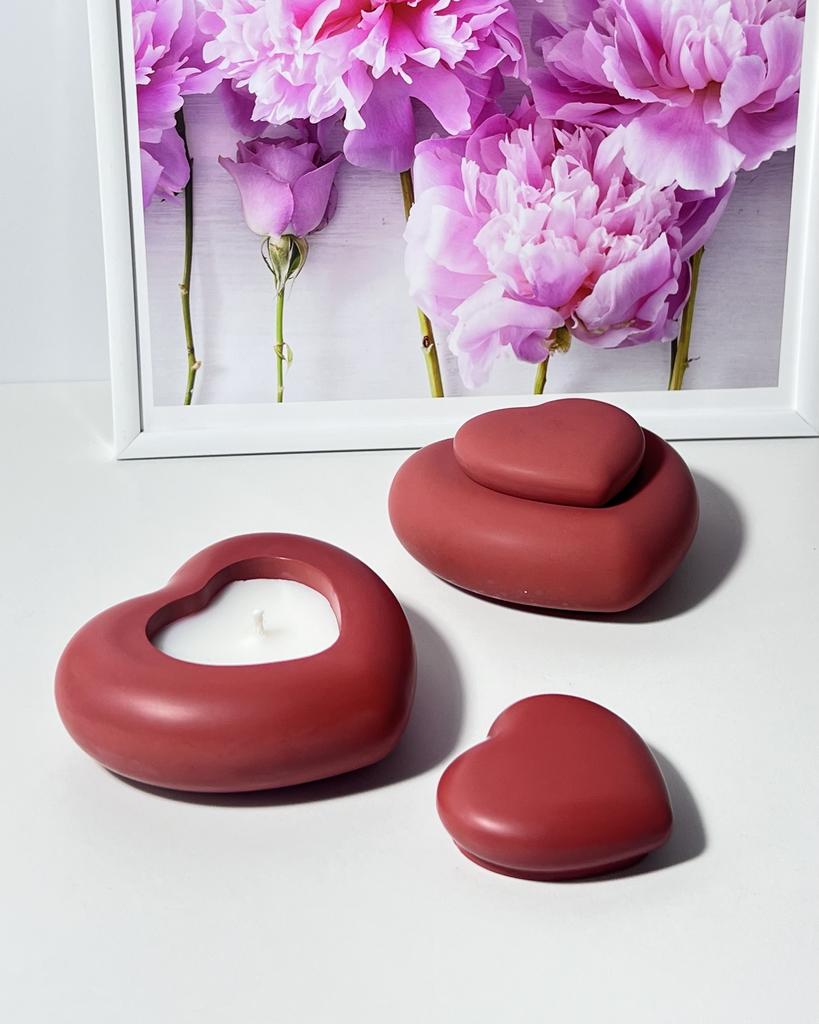 Свеча Сердечко