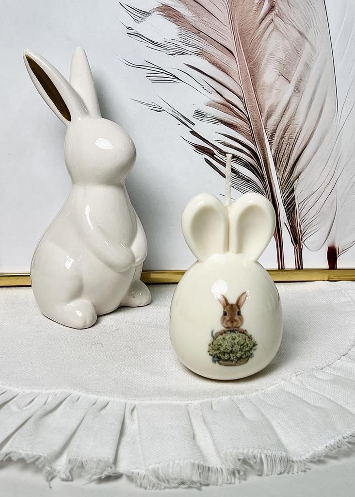 Свеча Заяц / Кролик с двумя ушами прямыми