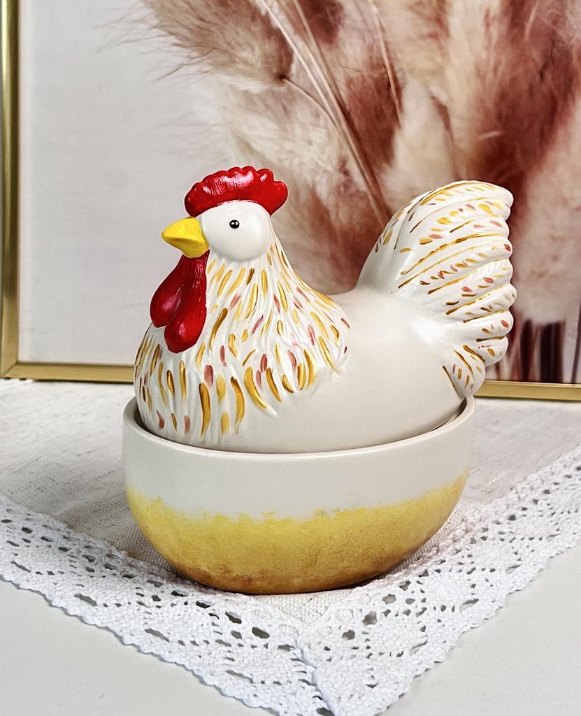 Курица-несушка шкатулка