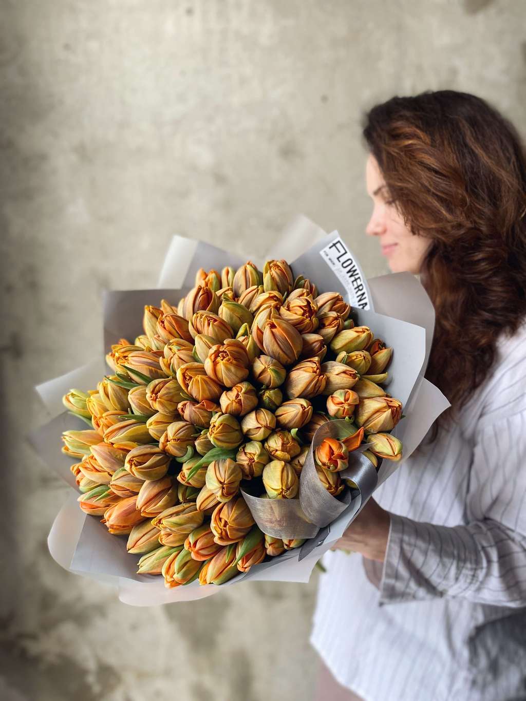 Тюльпаны "Орандж Принцесс"