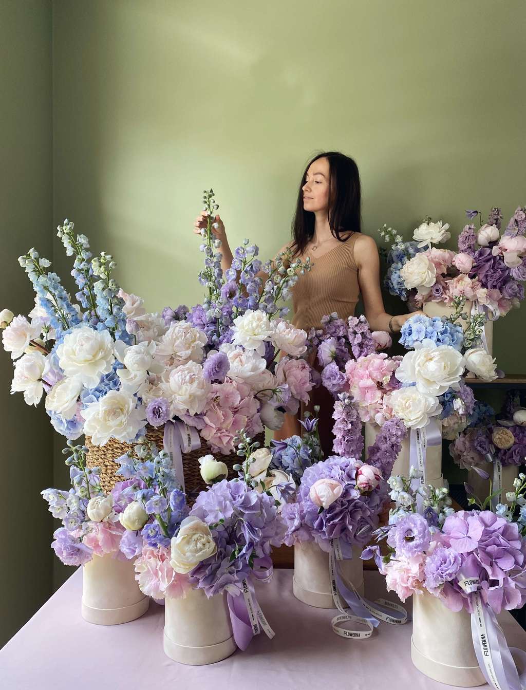 Океан цветов "Лавандовый Зефир"