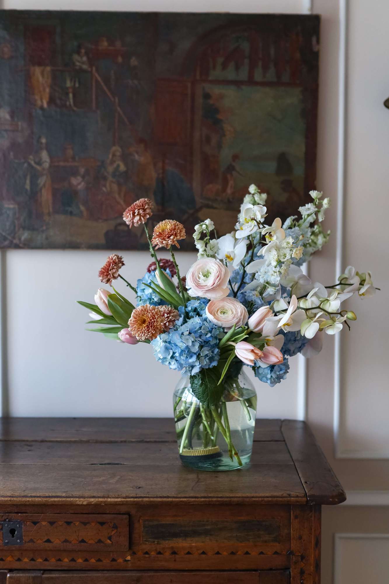 Садовый букет "Весенняя абстракция #5"