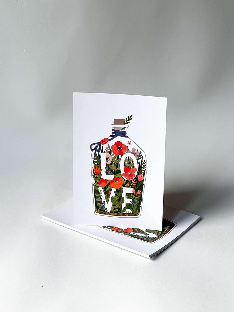 Открытка "Love"