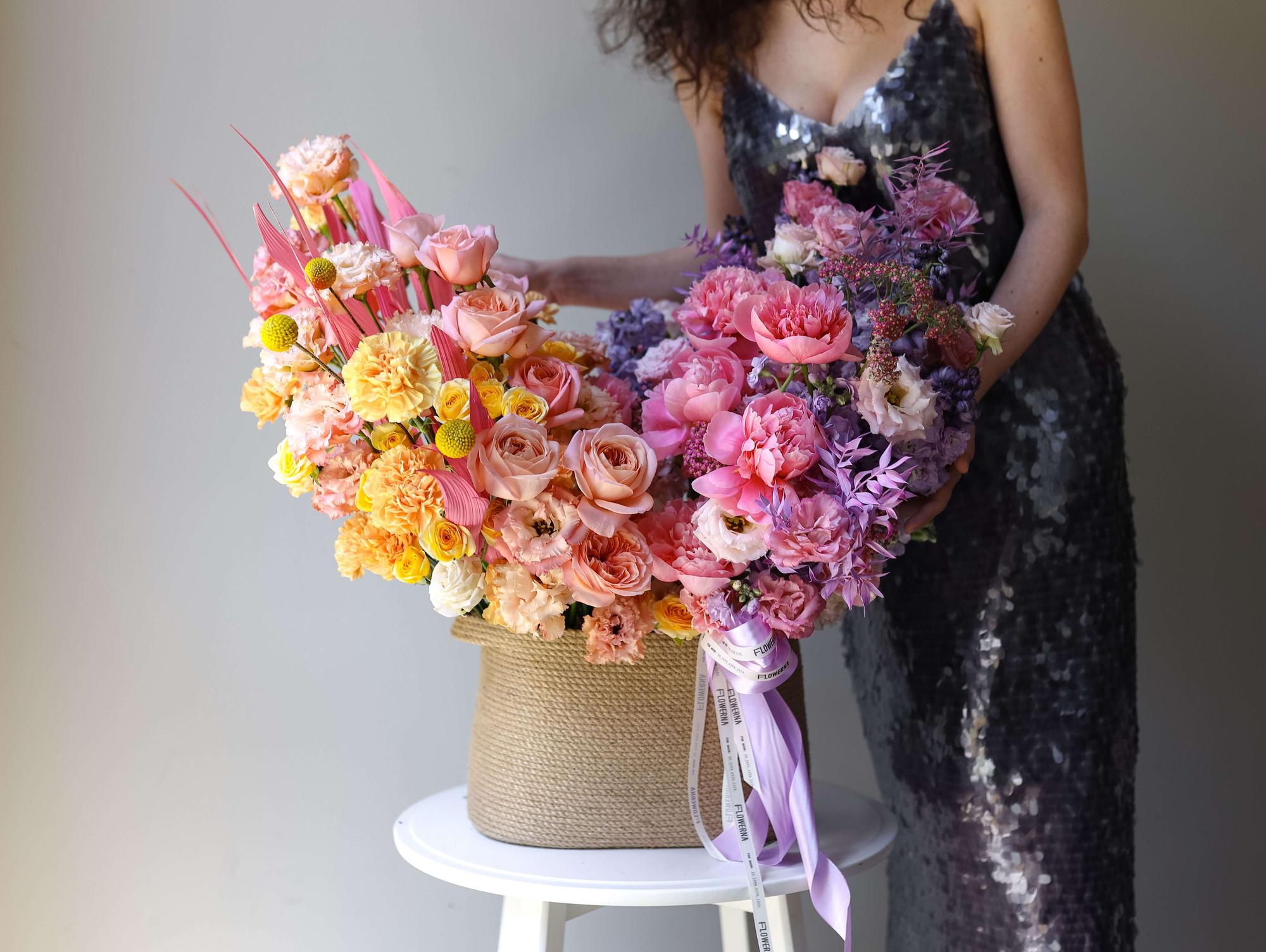 Корзина "Летний закат"