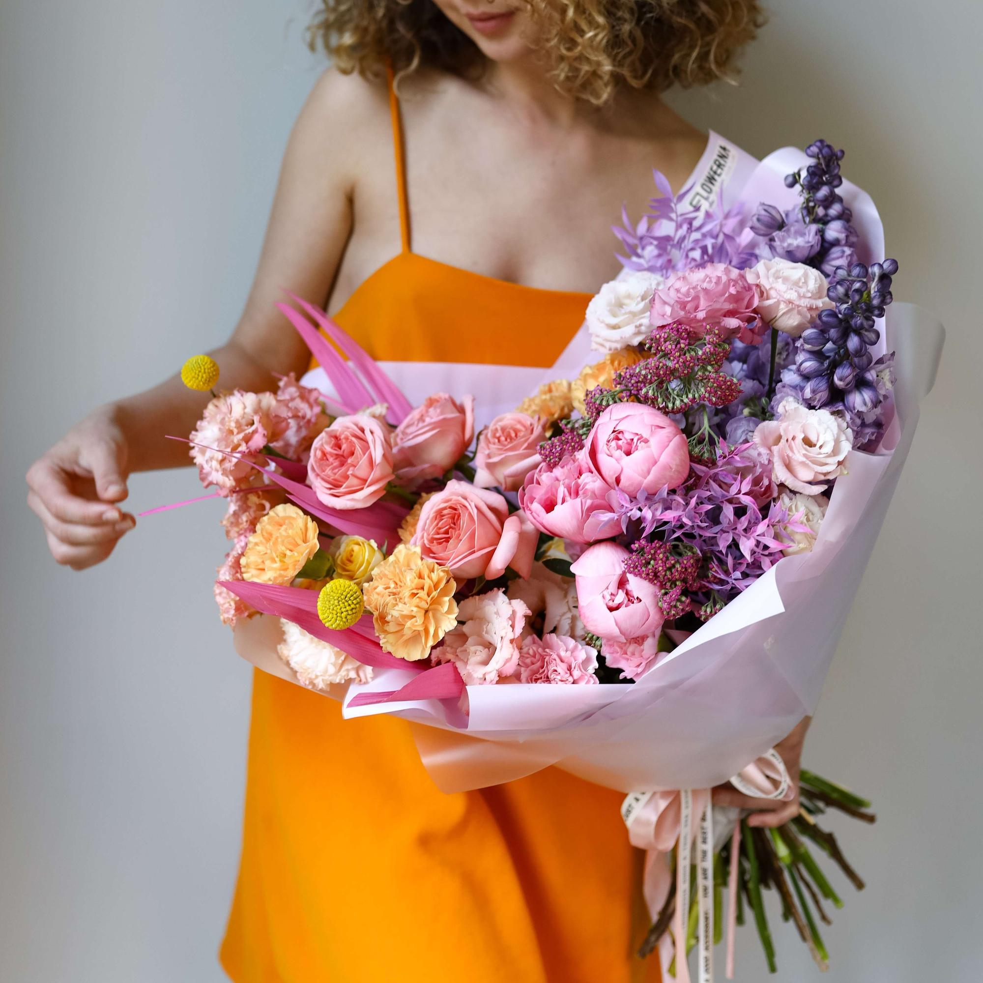 Авторский букет "Летний закат"