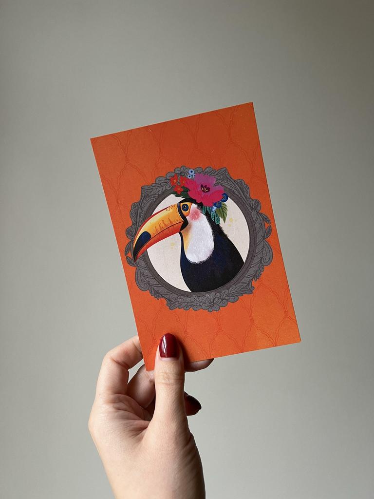 Открытка "Тукан"