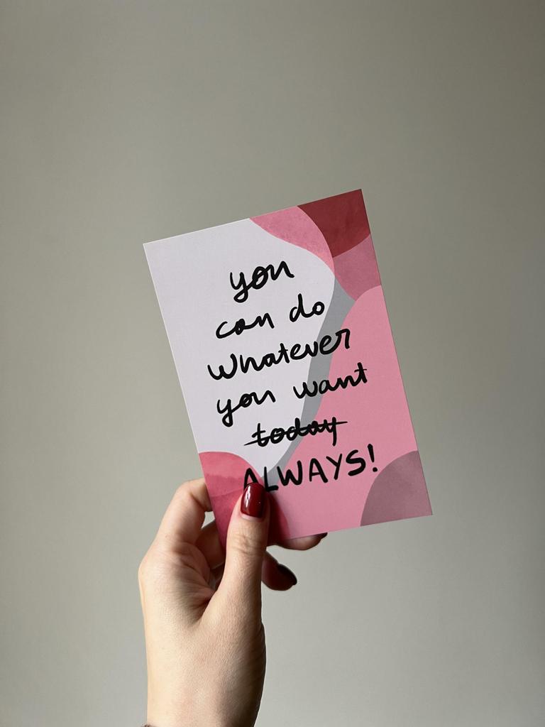 Открытка "Always"