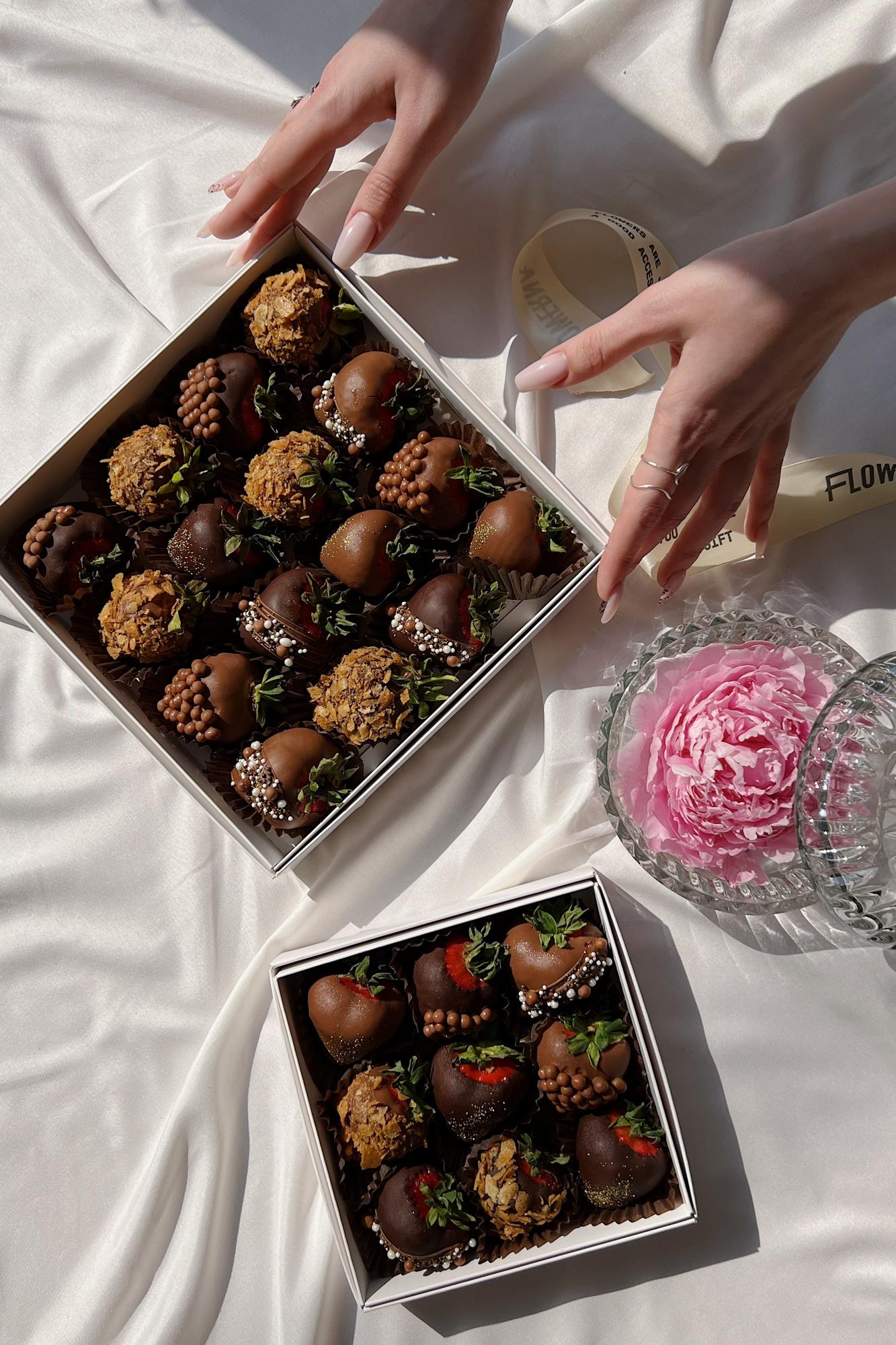 Клубника в шоколаде "Шоколадное удовольствие"