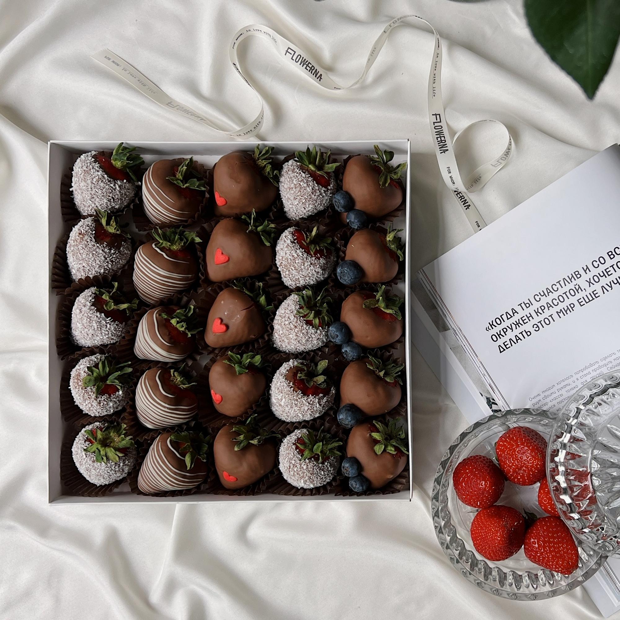 Клубника в шоколаде "Молочный рай"