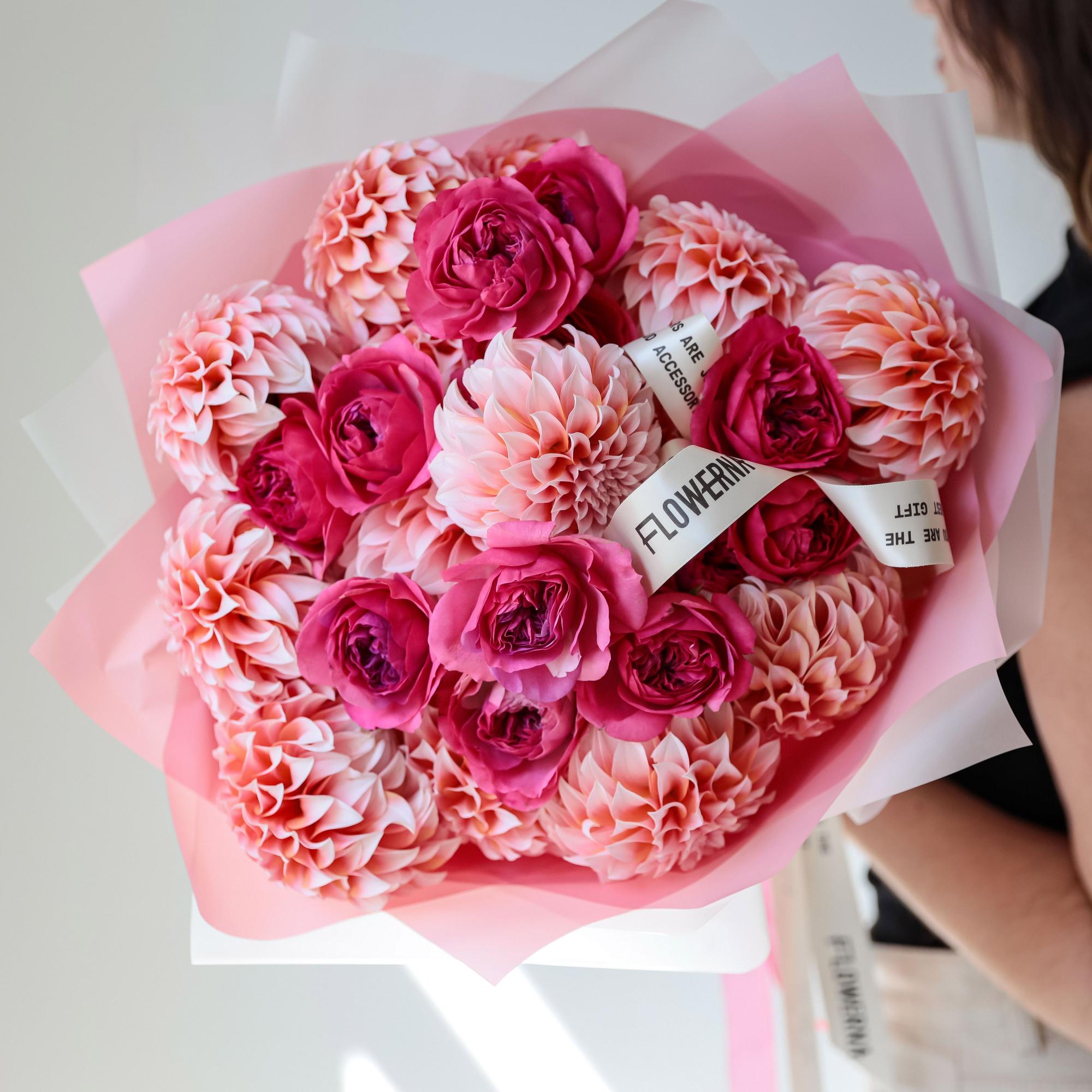 Дуо-букет "Баронесса & Пичес"