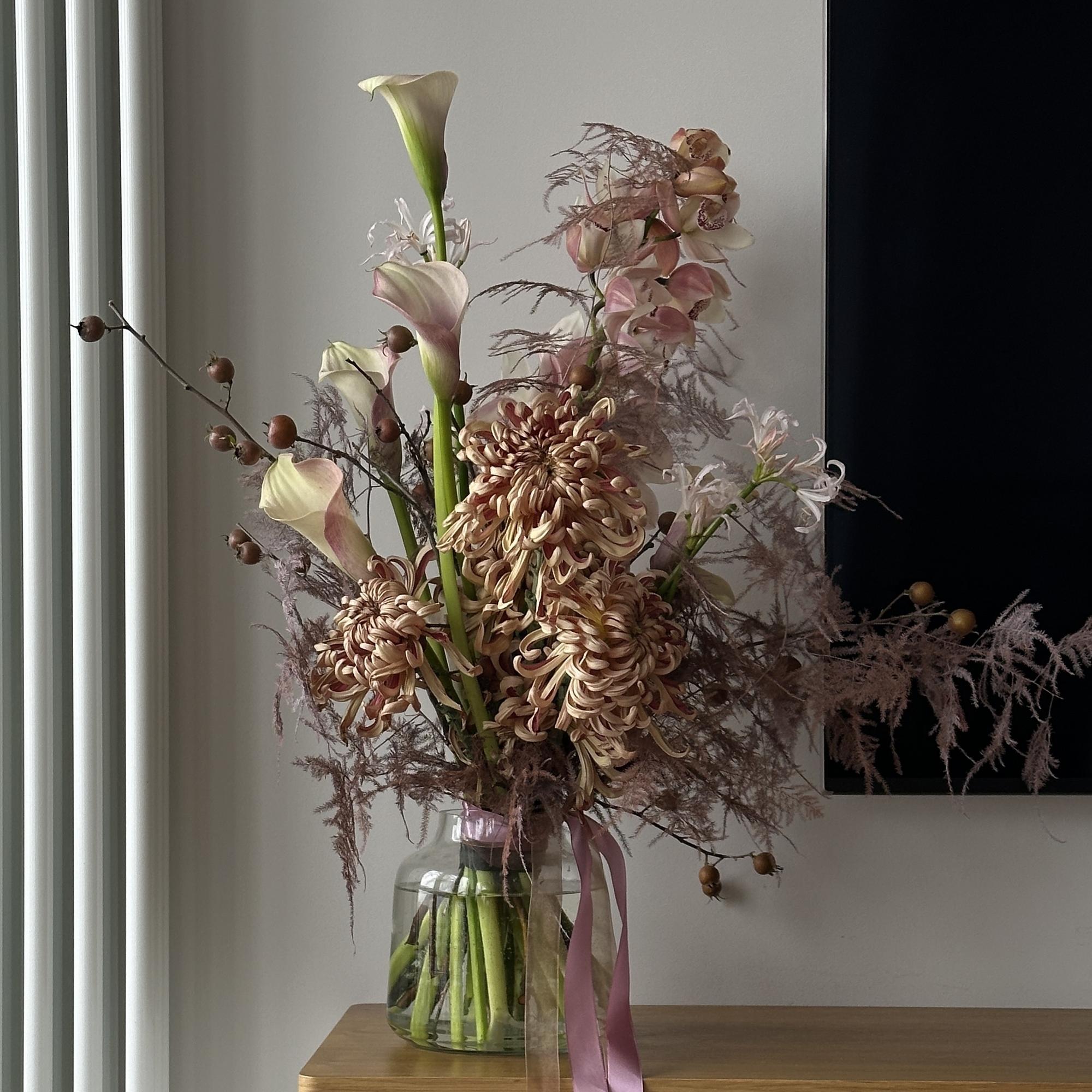 Садовый букет "Кружево Шантильи"