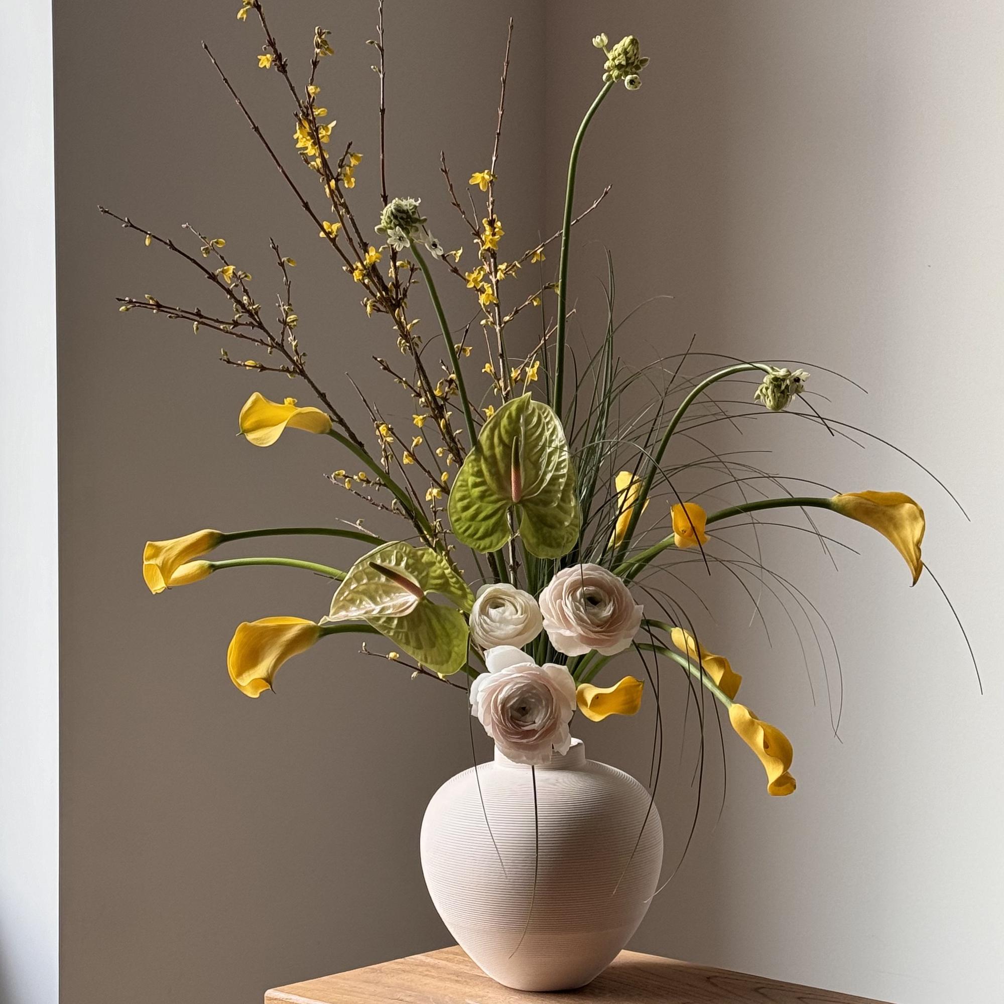 Садовый букет "Мартовский поцелуй"