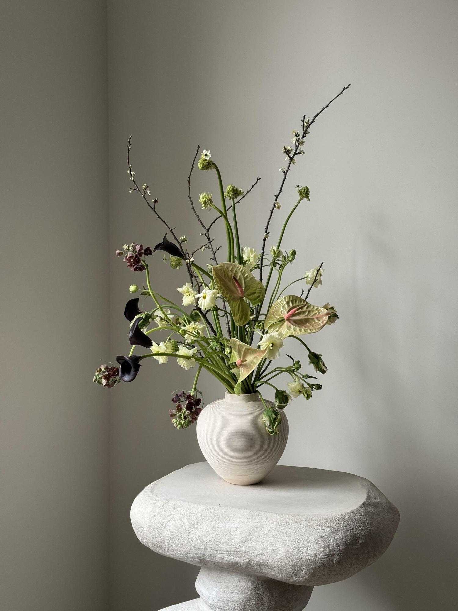 Садовый букет "Лайм Фреш"