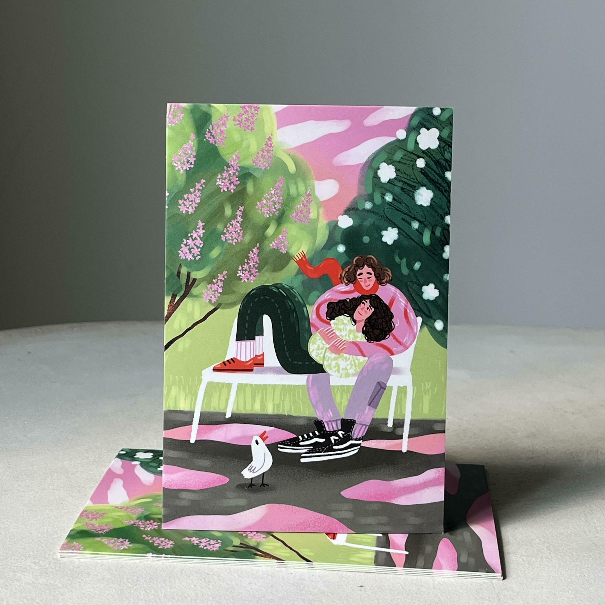 Открытка "Свидание"