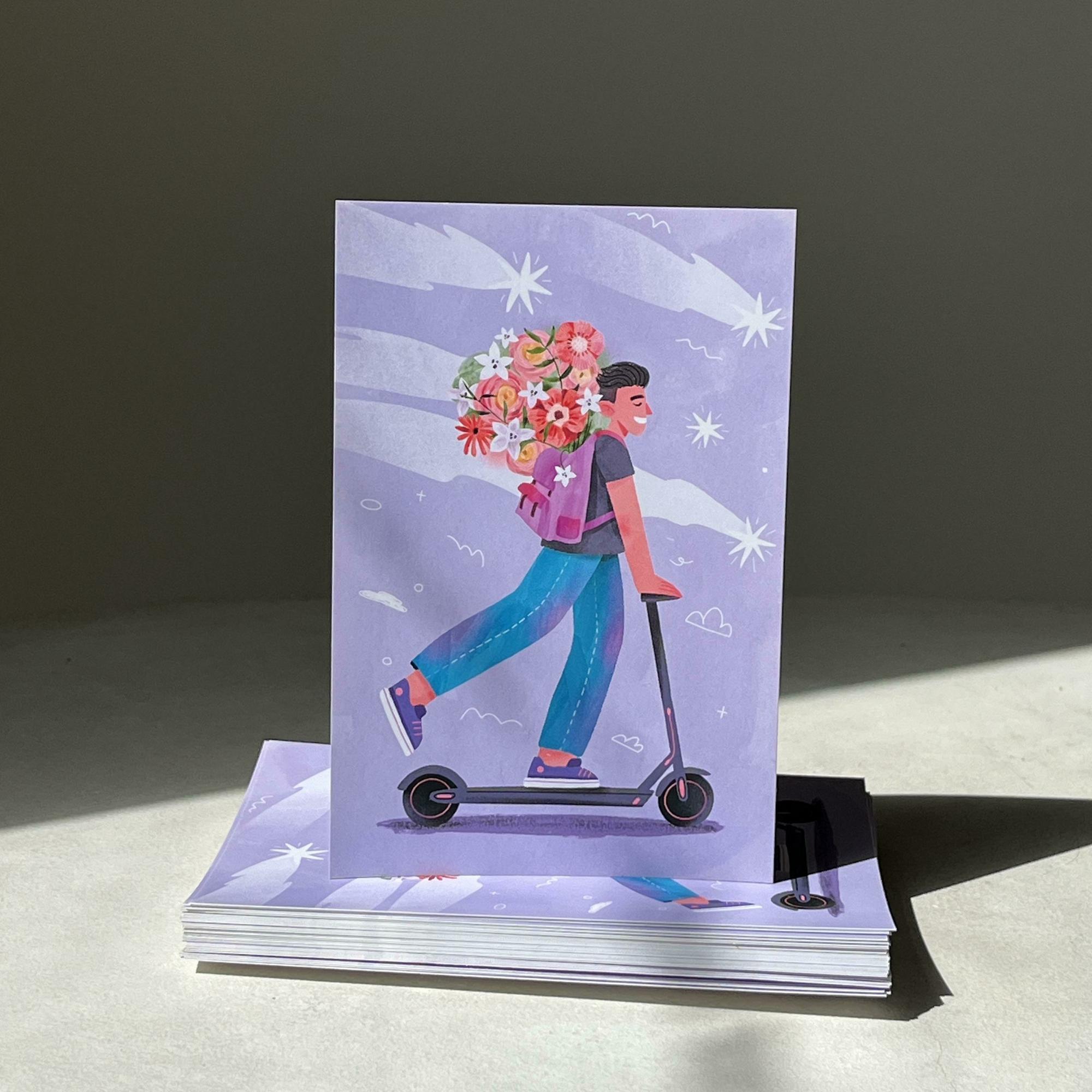 Открытка "Следуй за мечтой"