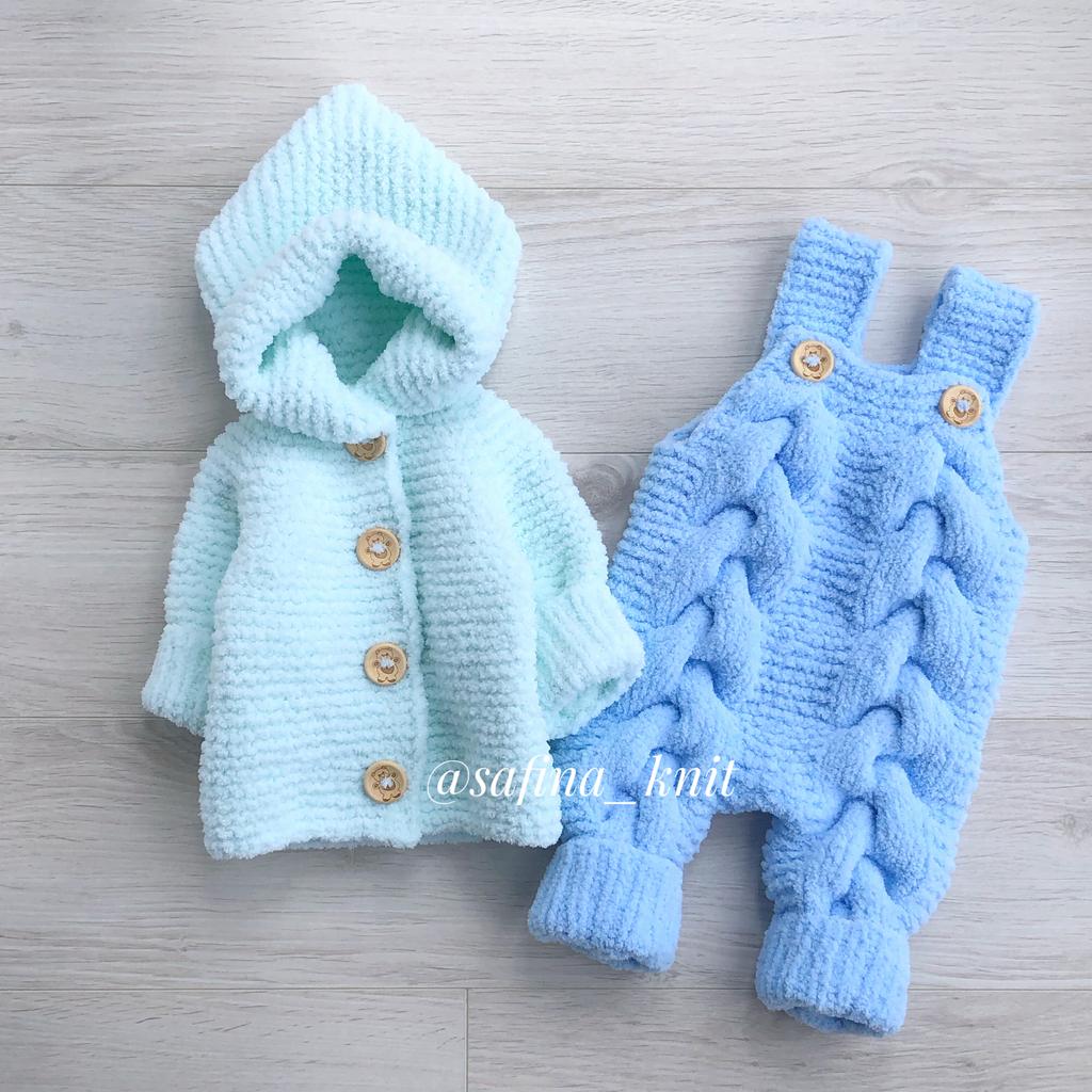 МК "Плюшевый полукомбинезон"