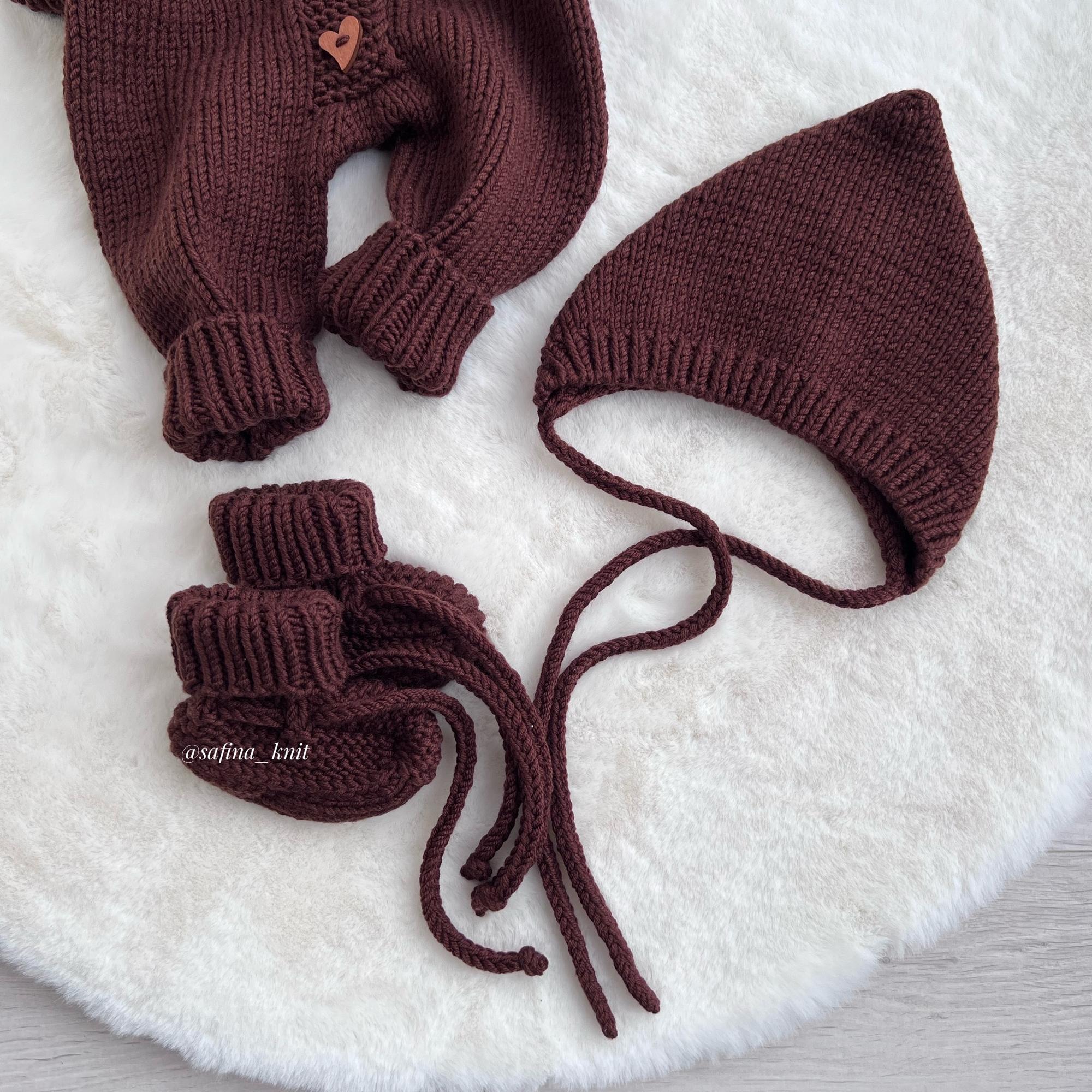 Комплект на выписку из роддома, на 0-3 месяца