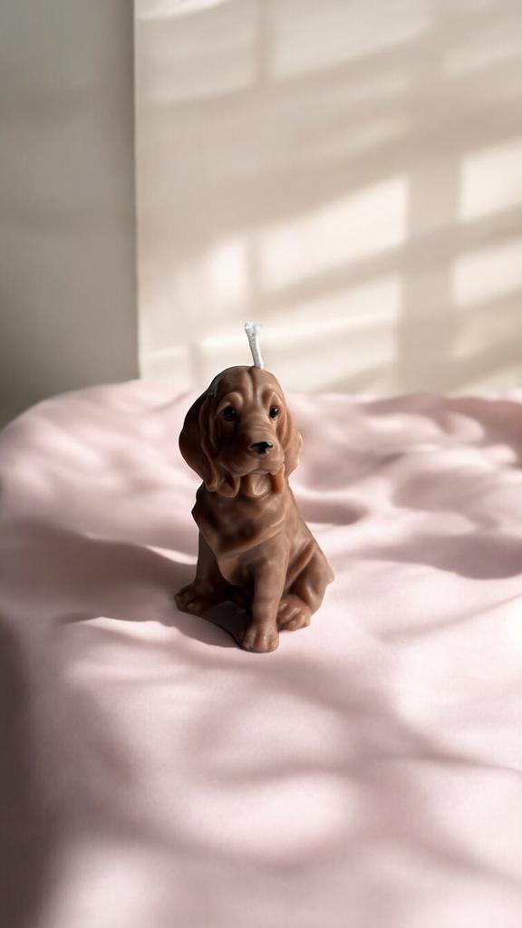 Свеча Бладхаунд шоколад