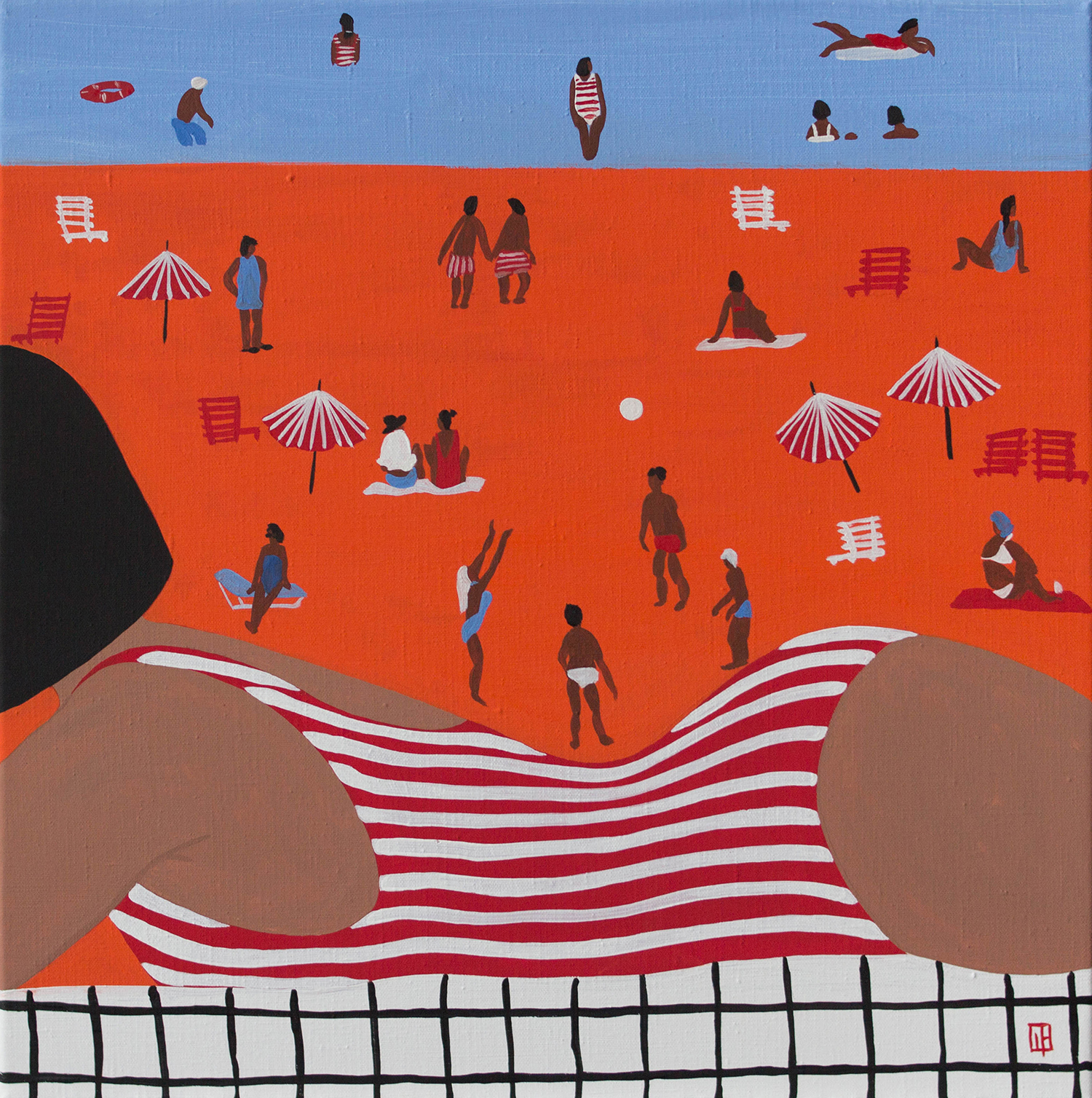 Картина Пляж