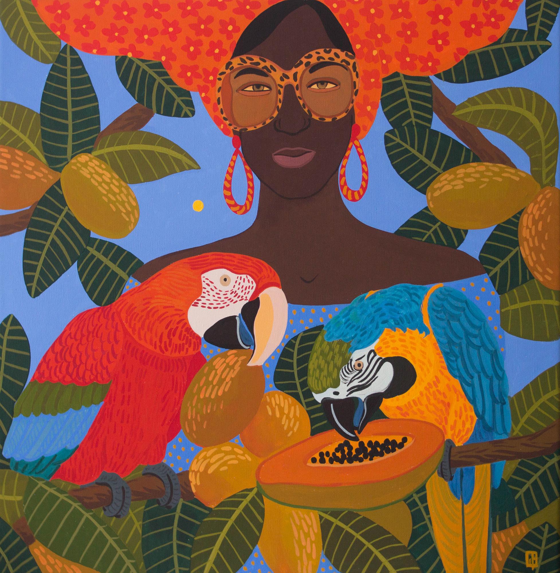 Картина Райские птицы