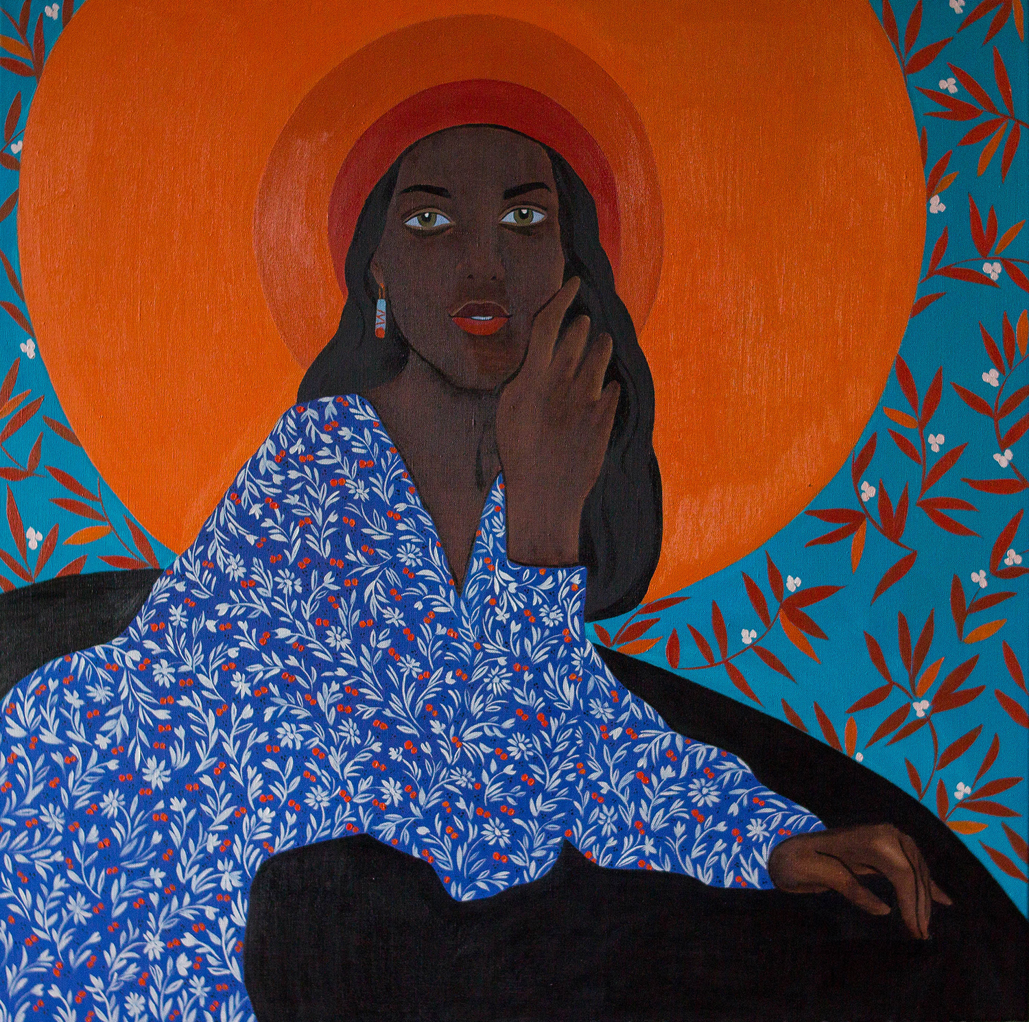 Оранжевая шляпа