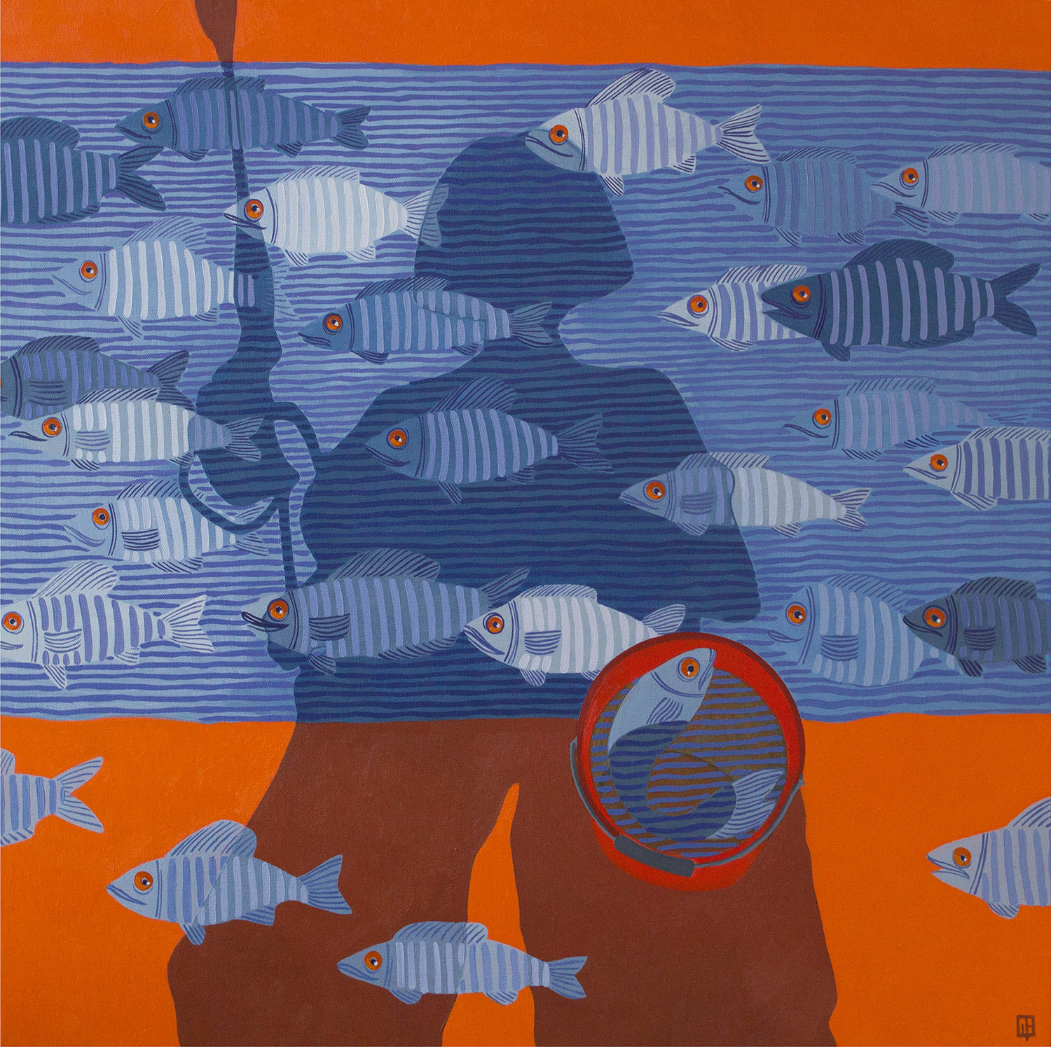 Картина Рыбный день