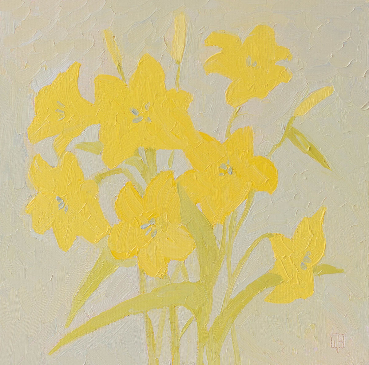 Этюд "Желтый букет"