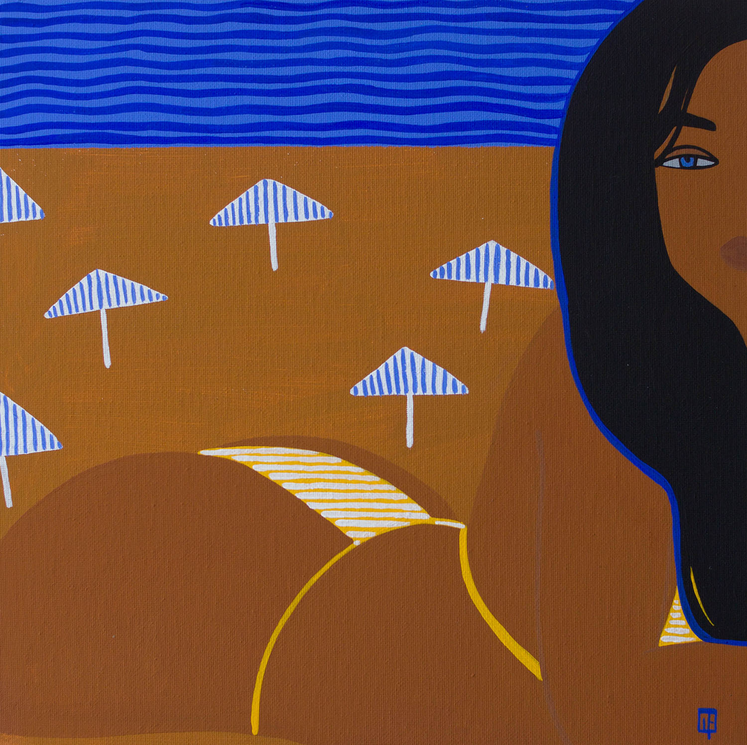 Картина У синего моря I